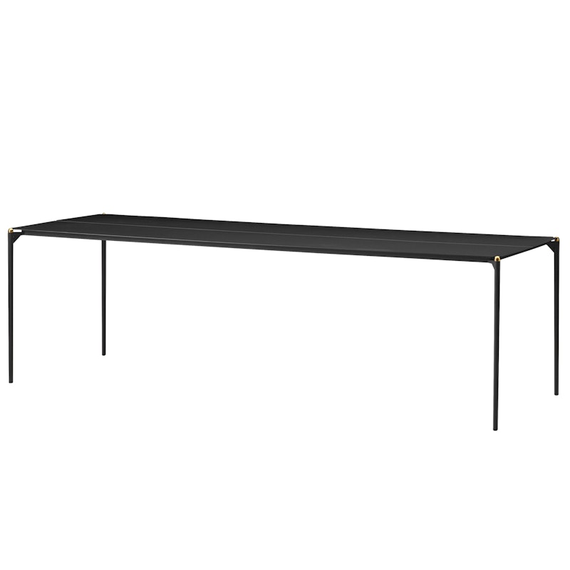 Novo Table Black/Gold L240xW90xH72CM