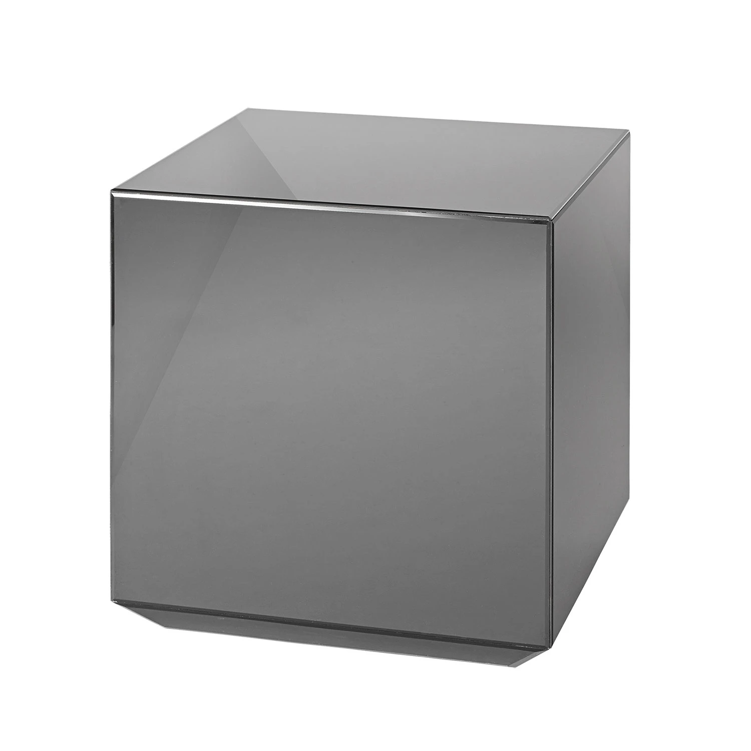 Aytm Speculum Sidobord 46 Cm - Sidobord & Avlastningsbord Spegelglas M&ouml;rkgr&aring; - 500740050082