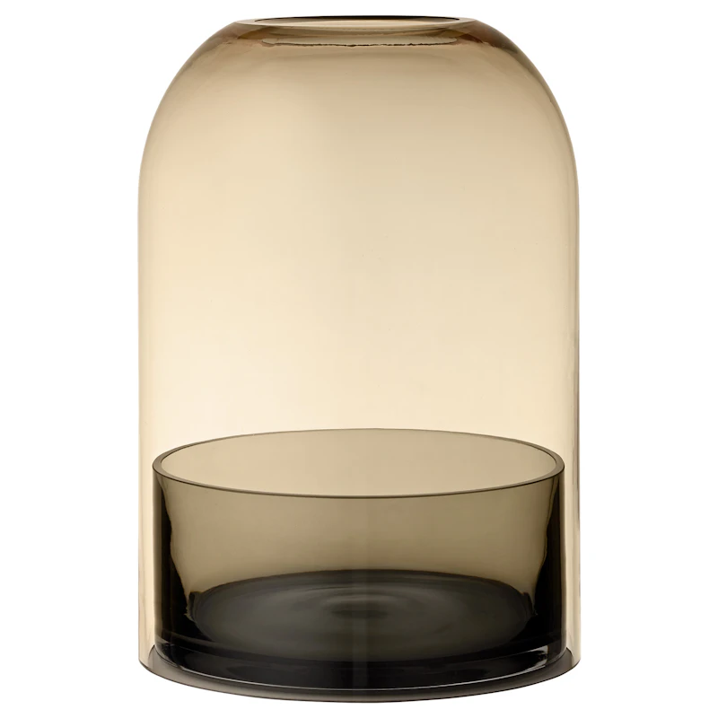 Tota Ljuslykta Large, Svart/Amber