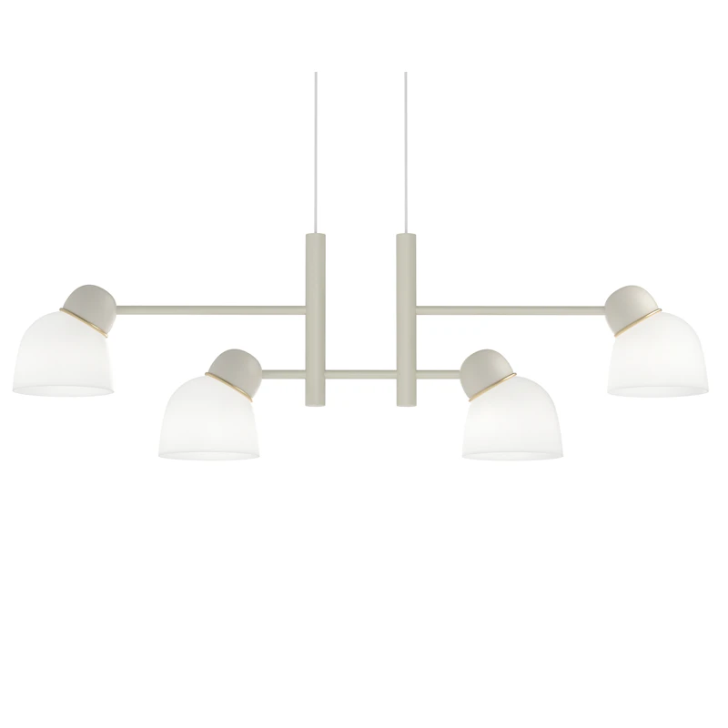 Bird Pendel Linjär 119 cm, Opal / Sand