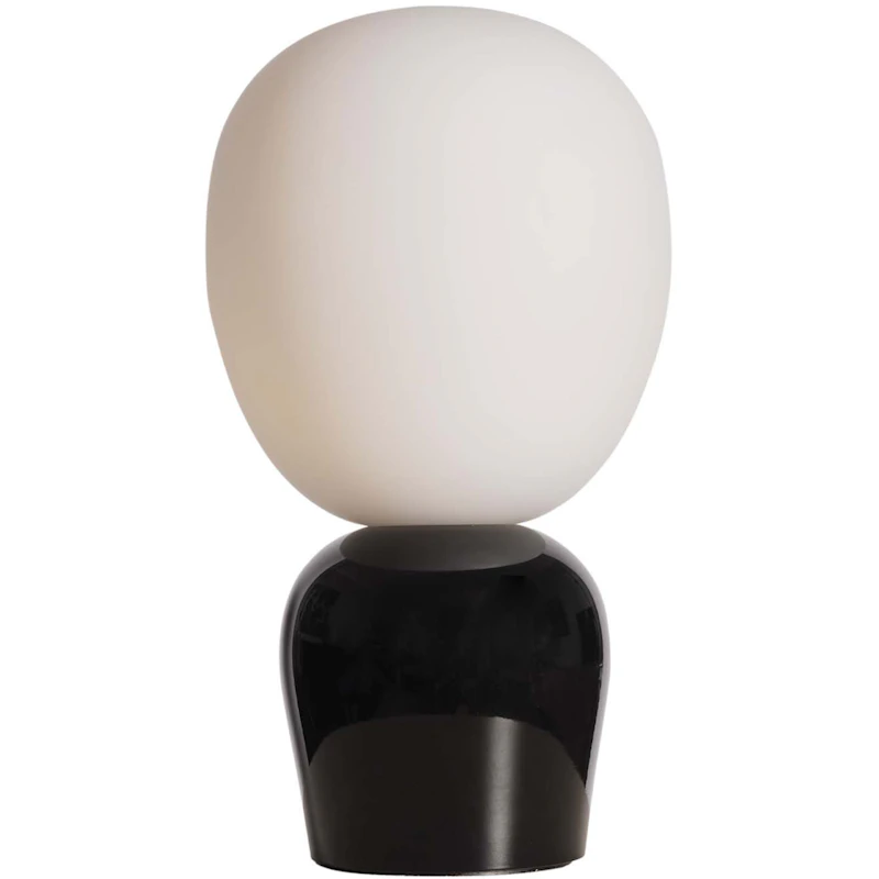 Buddy Bordslampa, Glossy Black / Opal