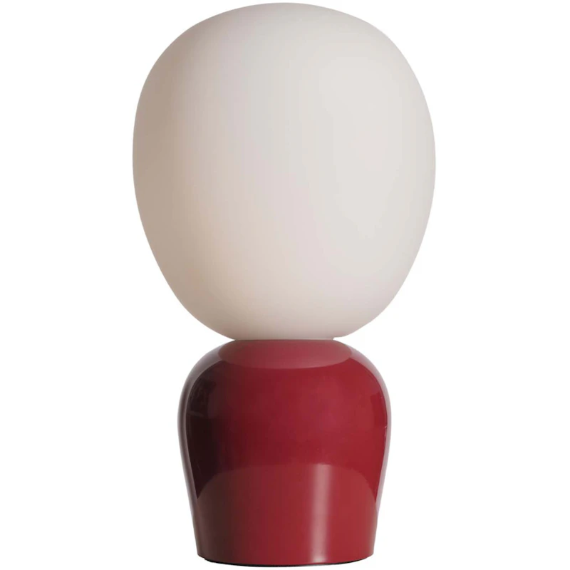 Buddy Bordslampa, Vinröd / Opal