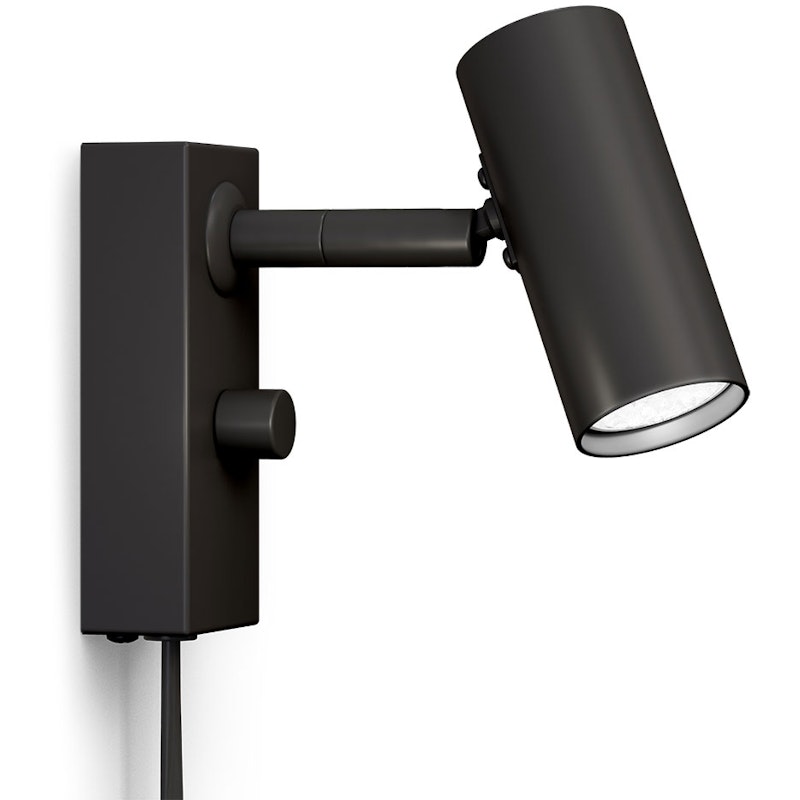 Cato Vägglampa, Mattsvart