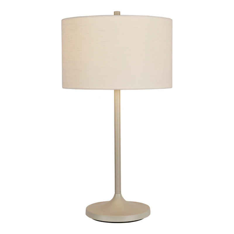 Soft Bordslampa, Sand / Linen White