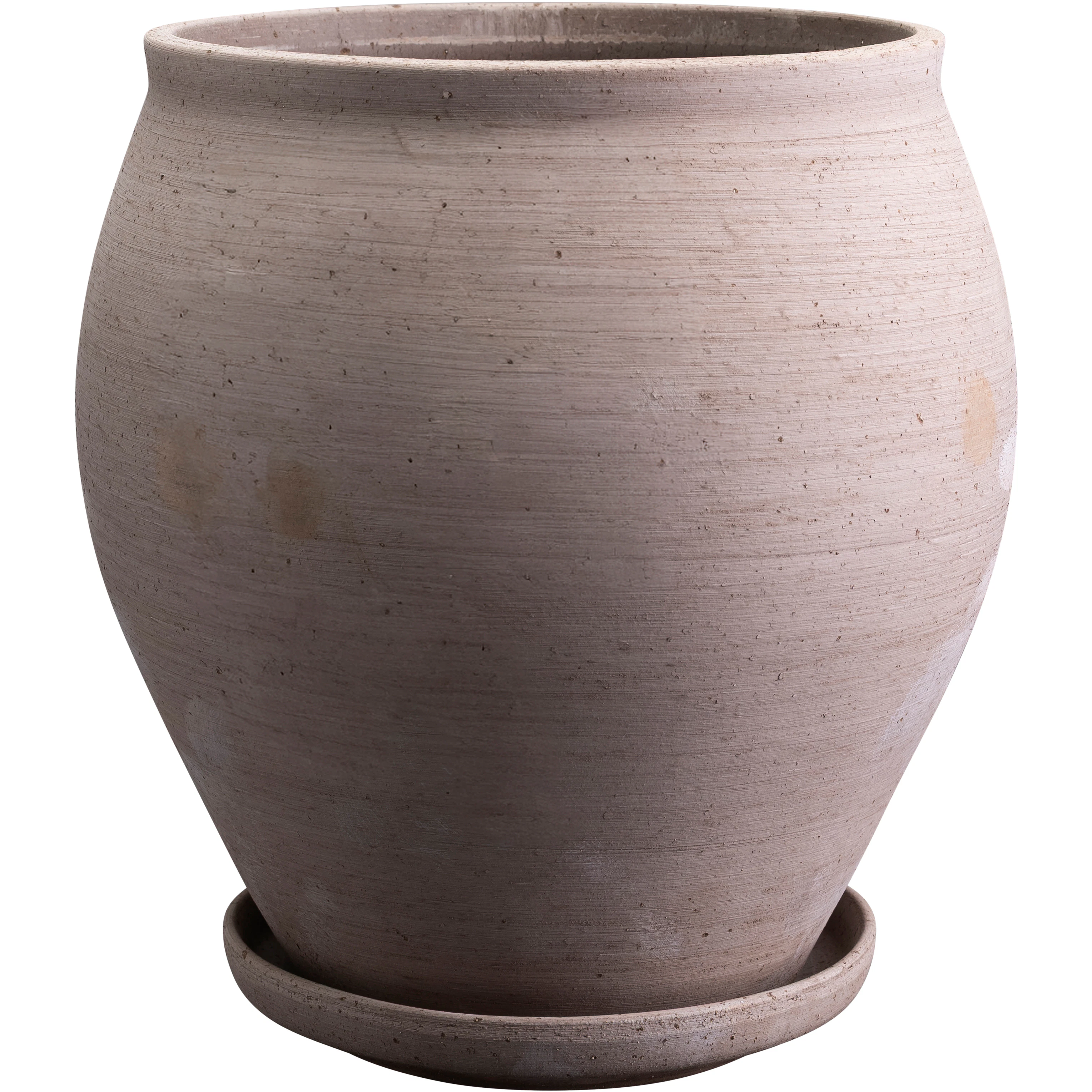 Bergs Potter Delphi Kruka Standard 26 Cm Gr&aring; - Krukor Terrakotta Gr&aring; - DEG26S