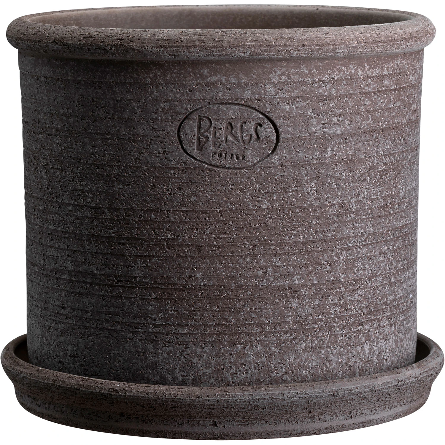 Bergs Potter Modena Raw Kruka 30 Cm Gr&aring; - Krukor Terrakotta Gr&aring; - MOG30S