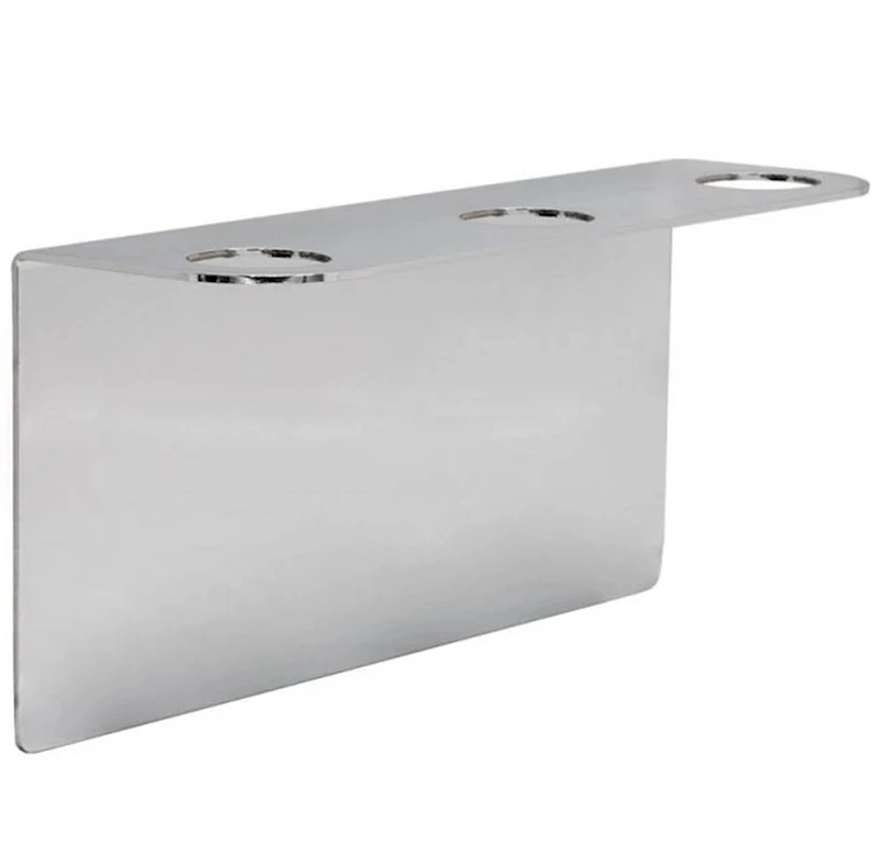 Base Trippel Tvålpumpshållare, Krom