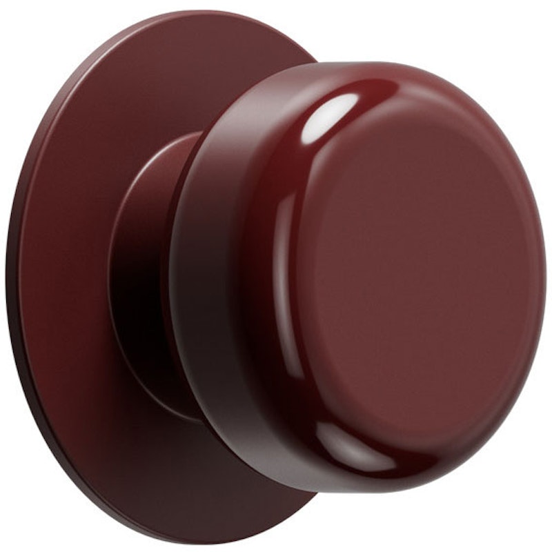 Colette Knopp 50 mm, Maroon Red