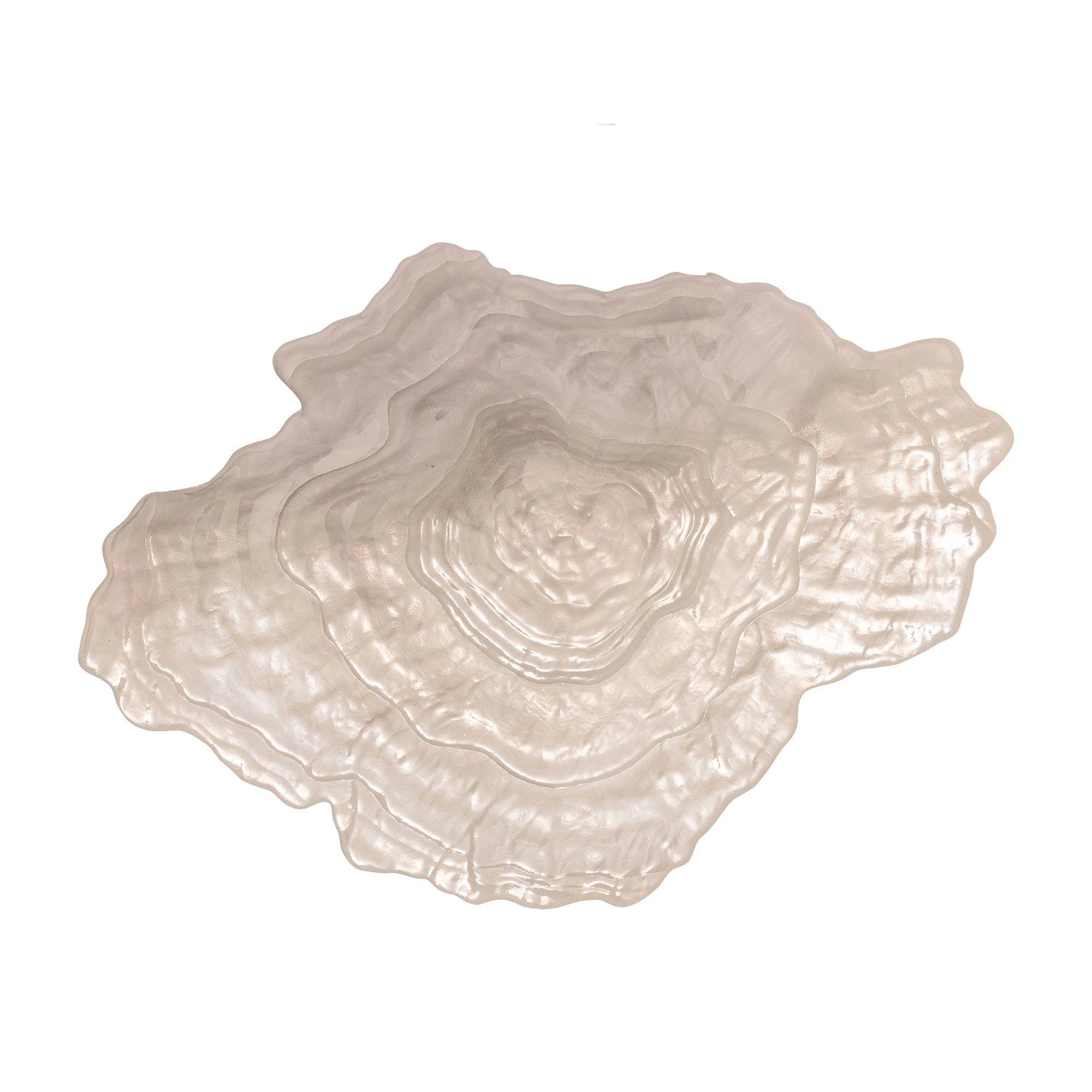 Bloomingville Aiku Sk&aring;l - Serveringssk&aring;lar Glas Natur - 82068716