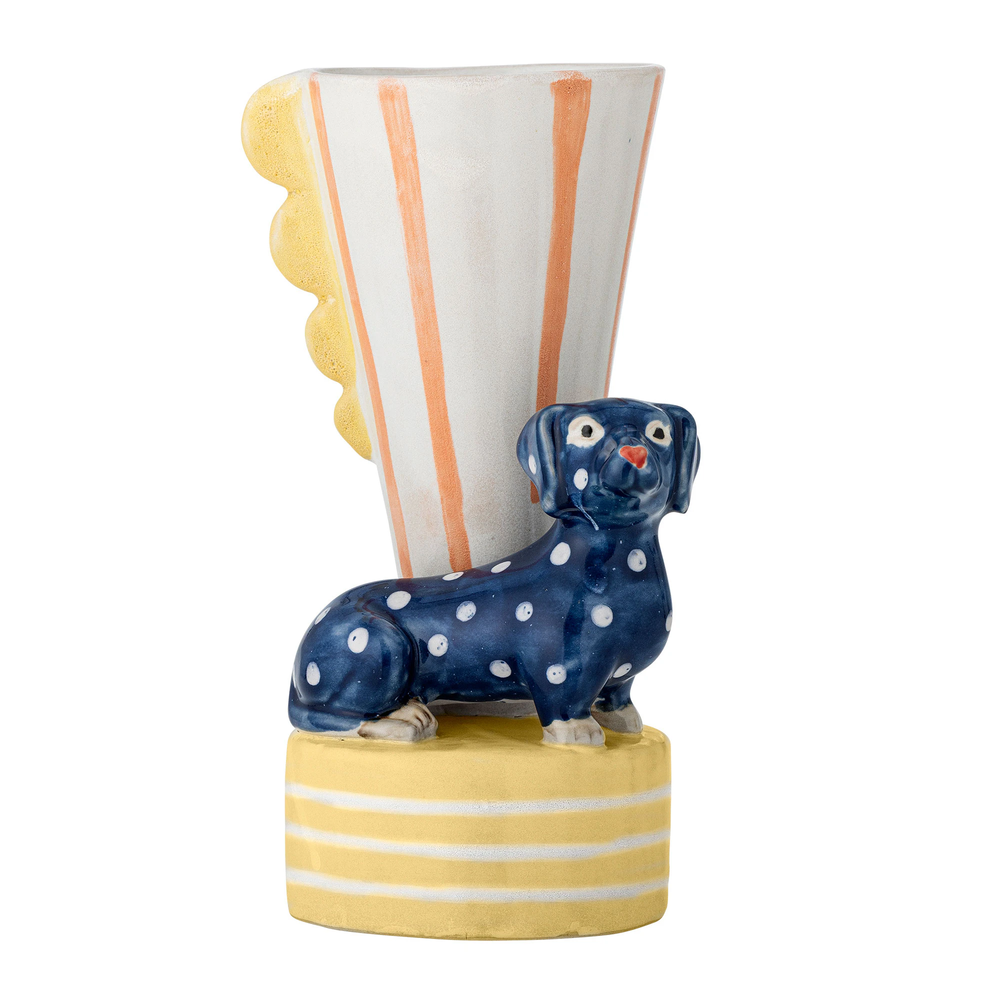 Bloomingville Dachsy Vas - Vaser Stengods Multi - 82063235