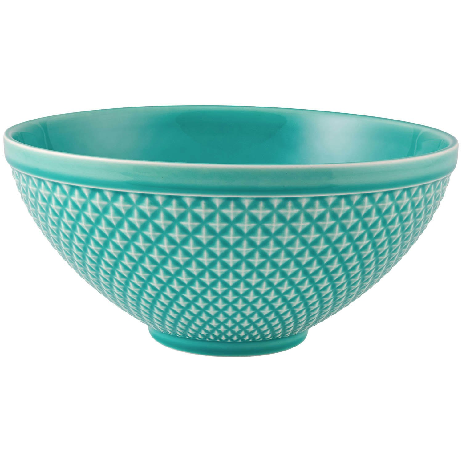 Bordallo Pinheiro Bicos Serveringstallrik &Oslash;25 Cm Mint - Salladssk&aring;lar Lergods Mint - 65032265