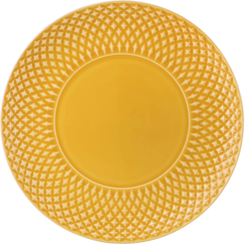 Bicos Tallrik Ø23 cm, Gul