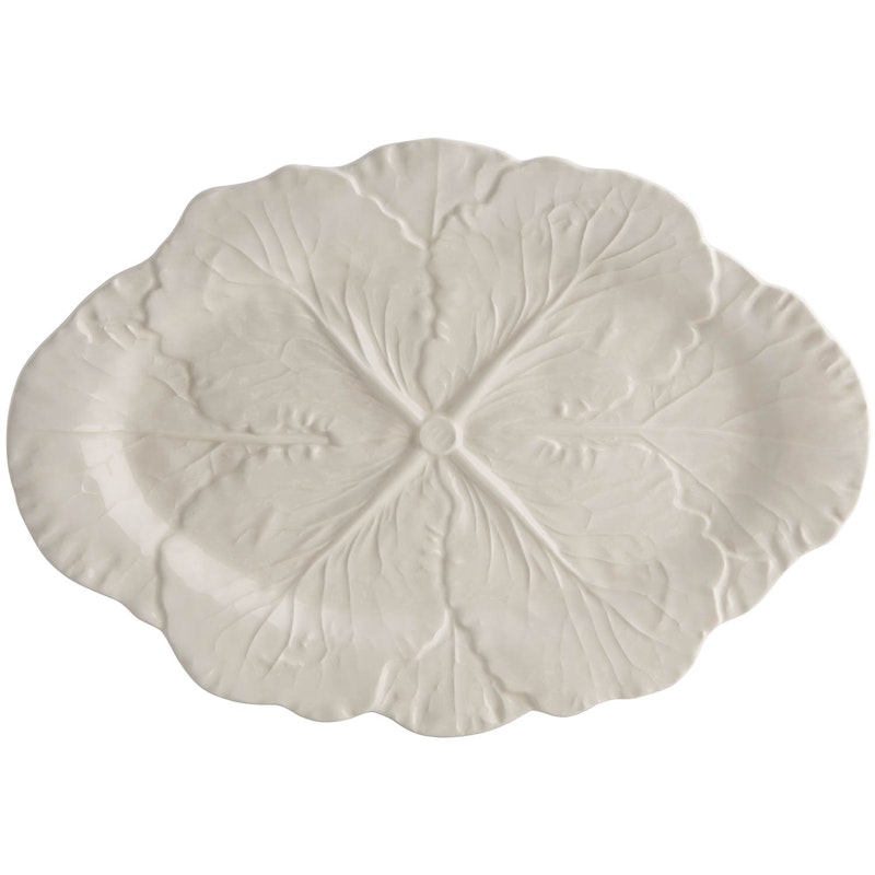 Cabbage Serveringsfat 37,5 cm, Branco