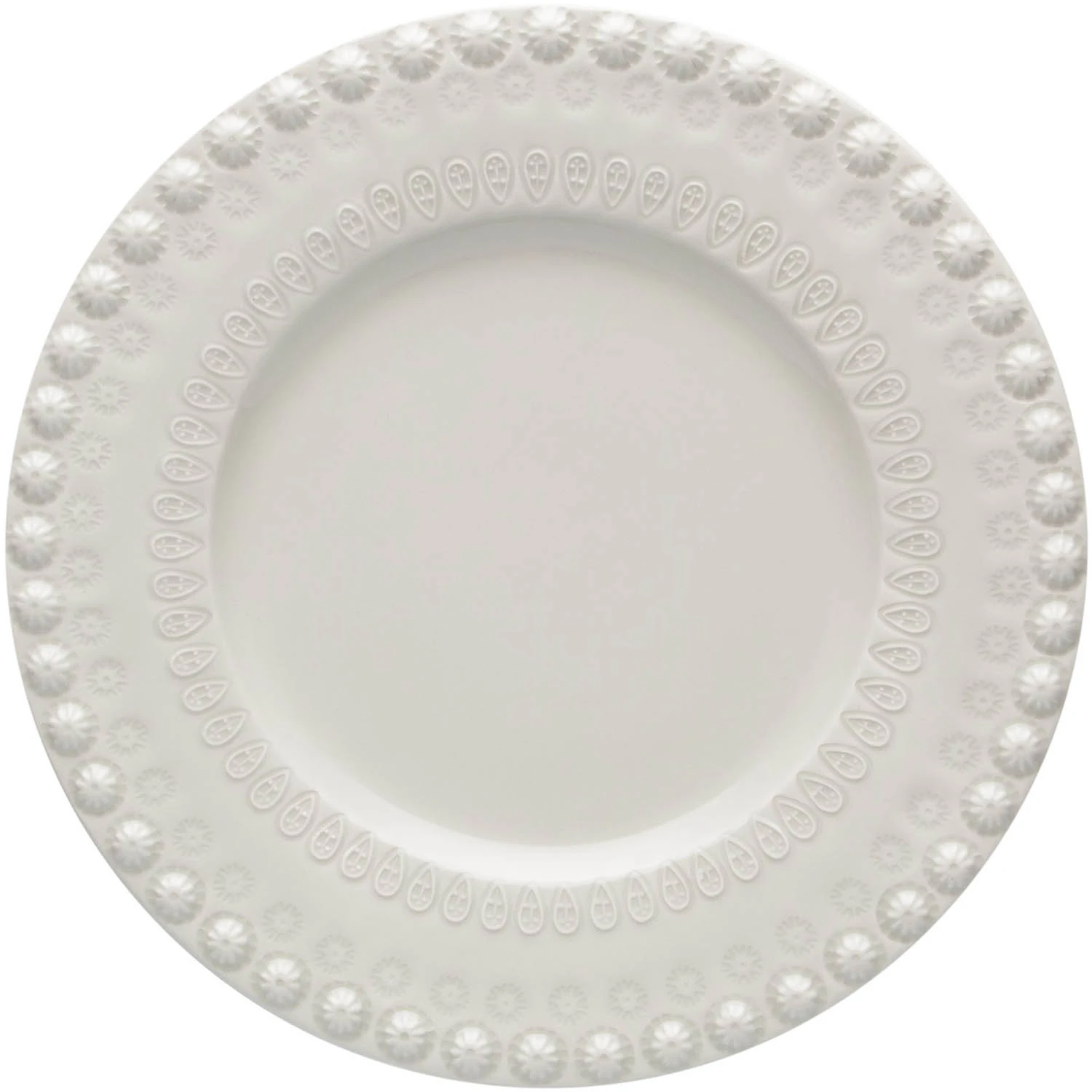 Bordallo Pinheiro Fantasy Desserttallrik &Oslash;22 Cm Cinza - Mattallrikar Lergods Cinza - 65011199