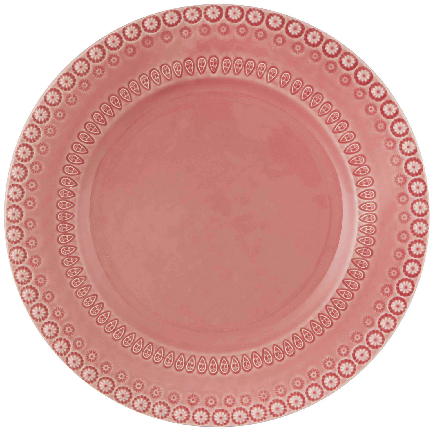 Bordallo Pinheiro Fantasy Middagstallrik &Oslash;29 Cm Rosa - Mattallrikar Lergods Rosa - 65025280