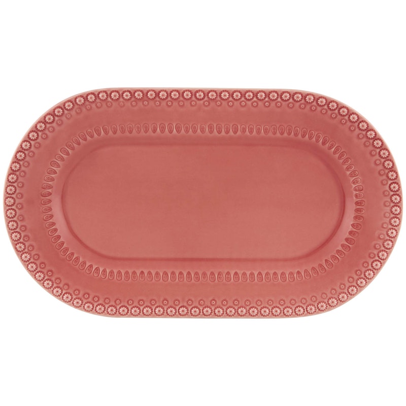 Fantasy Serveringstallrik 45 cm, Rosa