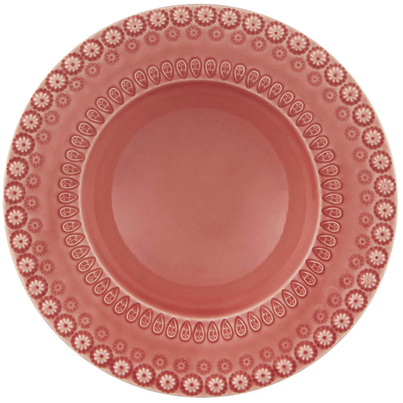 Fantasy Sopptallrik Ø21,5 cm, Rosa