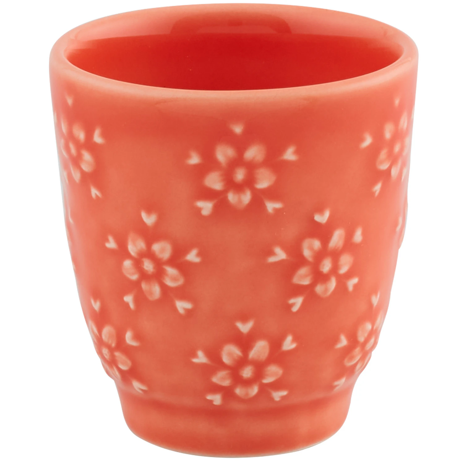 Bordallo Pinheiro Flora Mugg 10 Cl Salmon - Kaffekoppar Lergods Salmon - 65030193
