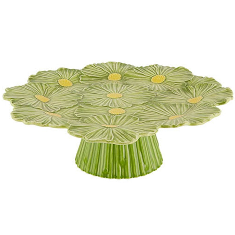 Maria Flor Tårtfat 36 cm, Grön