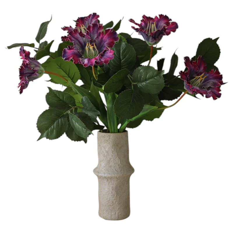 Plum Velvet Bukett 77 cm 10-pack