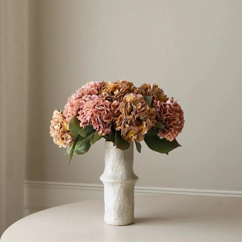 Seasonal Hydrangea Bukett Orange