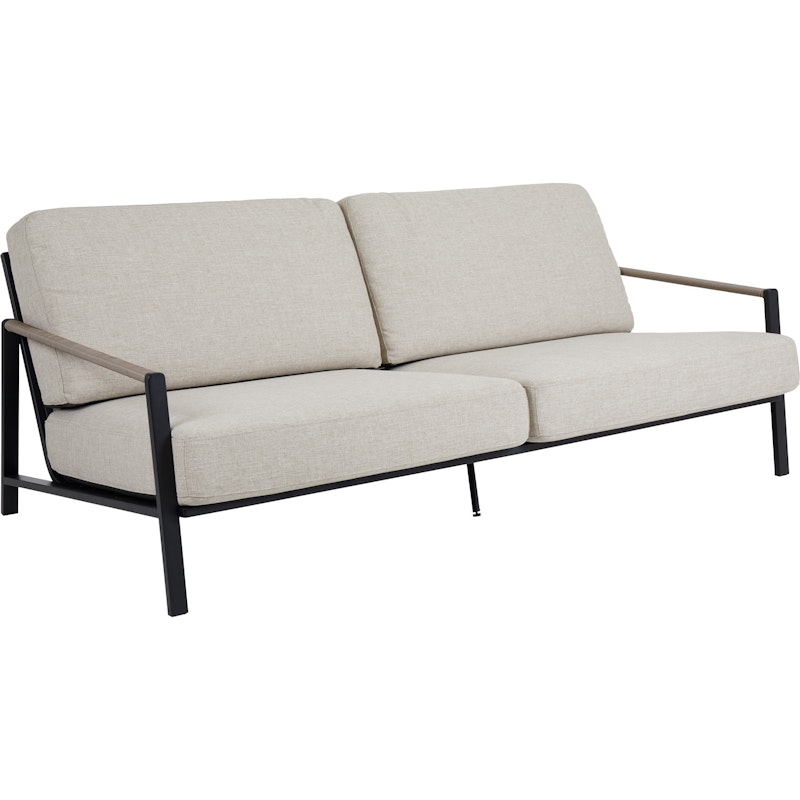 Lyra Soffa 2,5-Sits, Svart/Sand