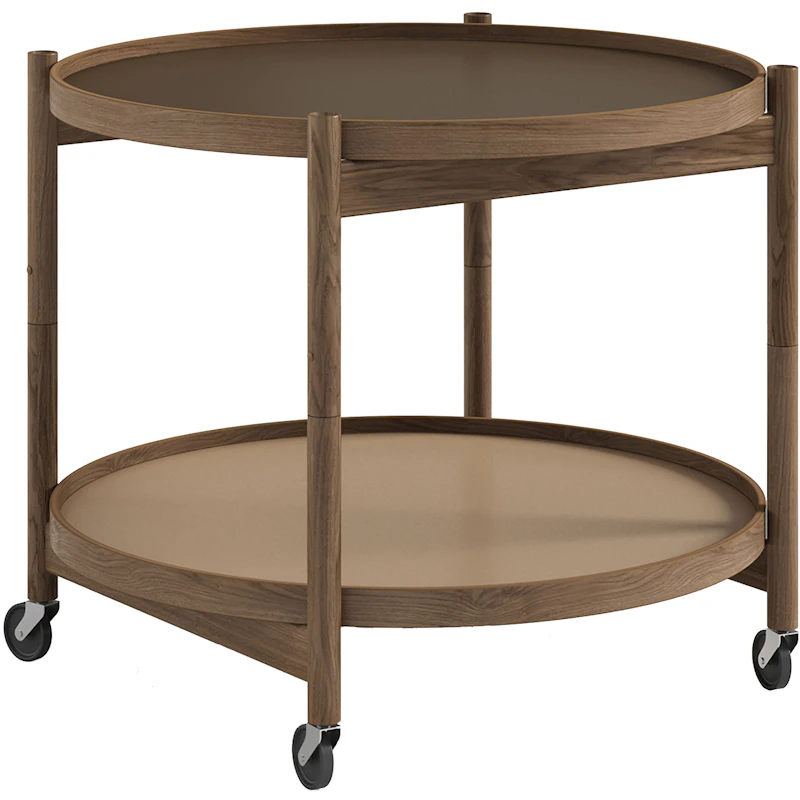 Bølling Brickbord Ø60 cm, Rökt Ek / Earth