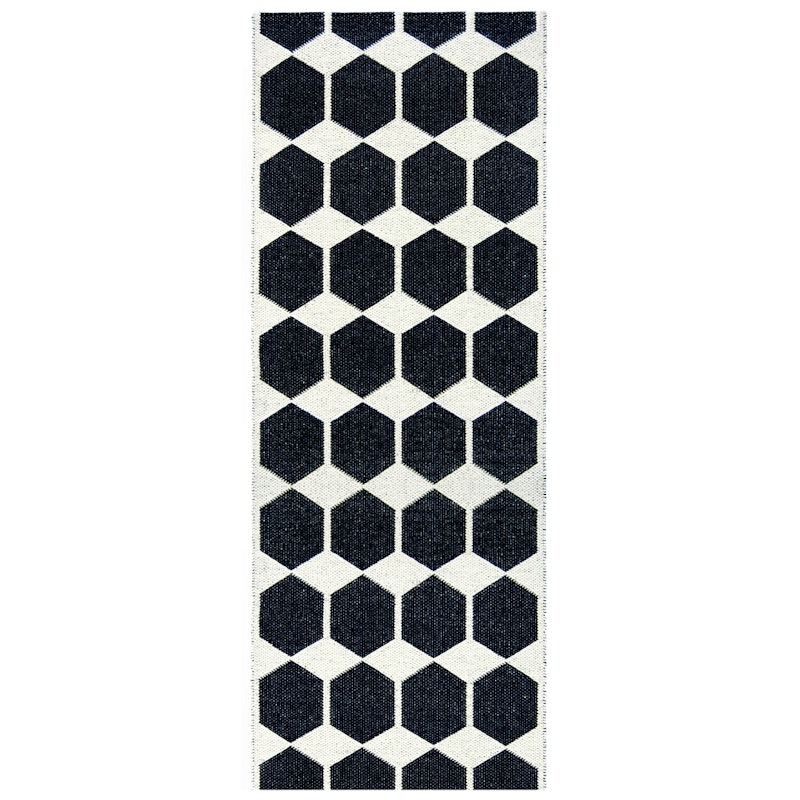 Anna Matta Svart, 70x200 cm
