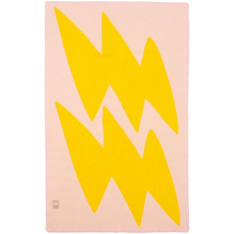 Flash Pläd 130x200 cm, Lemon