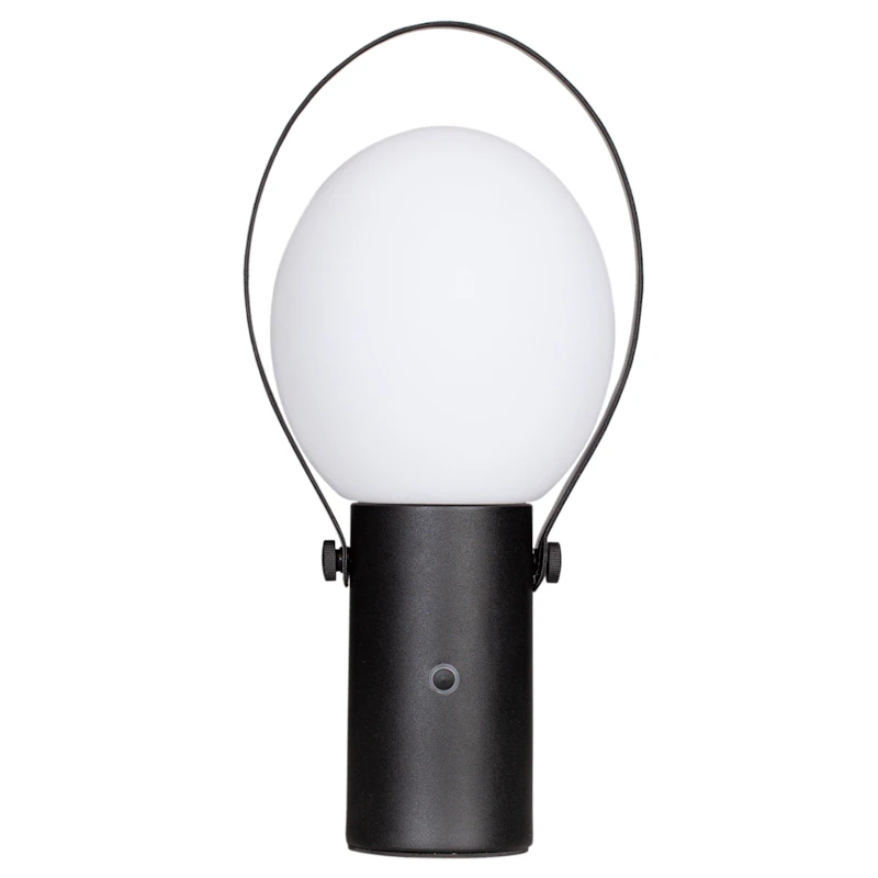 Bari Portabel Lampa, Sand Black