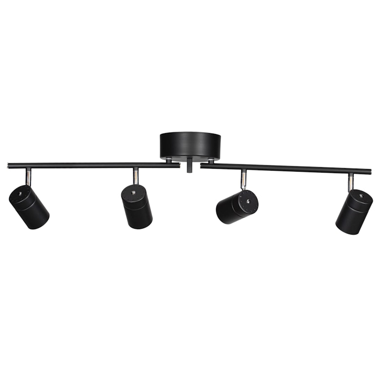 Correct Takskena 4-Låg, Svart