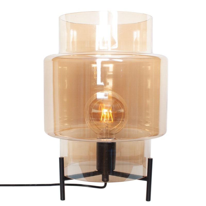 Ebbot Bordslampa 37 cm, Amber