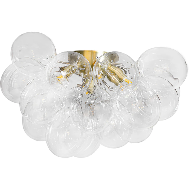 Gross Plafond 50 cm, Klar / Mässing