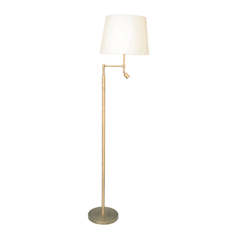 Orlando Golvlampa, Antik/Beige