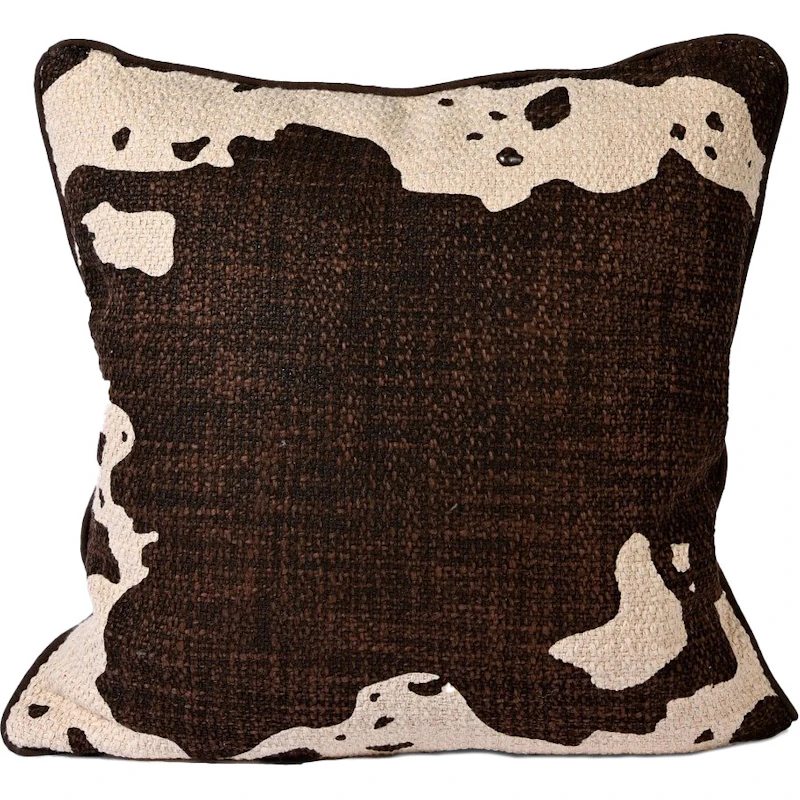 Anima Cow Kudde 50x50 cm, Brun