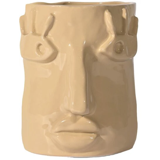 Byon Facy Kruka 12 Cm - Krukor Stengods Beige - 5295303513