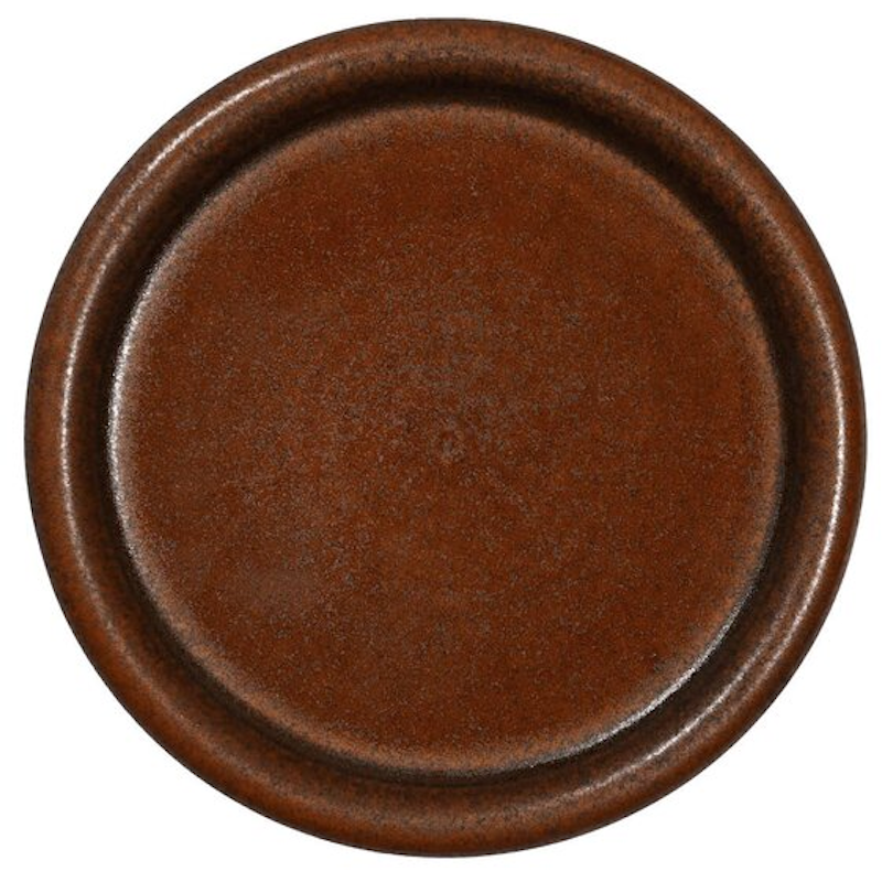 Porto Tallrik 17 cm, Brun