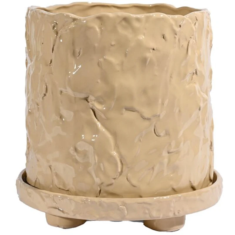 Muddy Kruka 23 cm, Beige