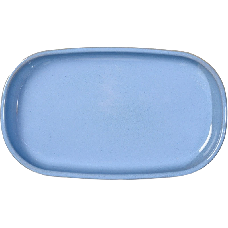 Porto Serveringstallrik, Ljusblå