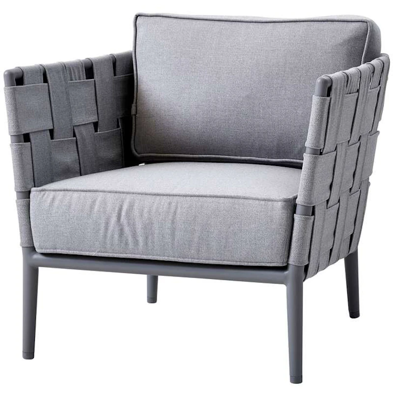 Conic Loungefåtölj Light Grey, AirTouch