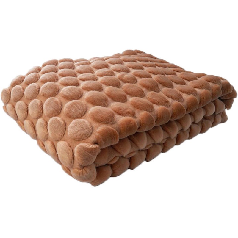 Egg Pläd 130x170 cm, Koppar