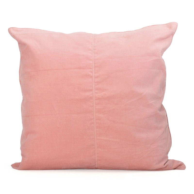 Velvet Kuddfodral 50x50 cm, Rosa