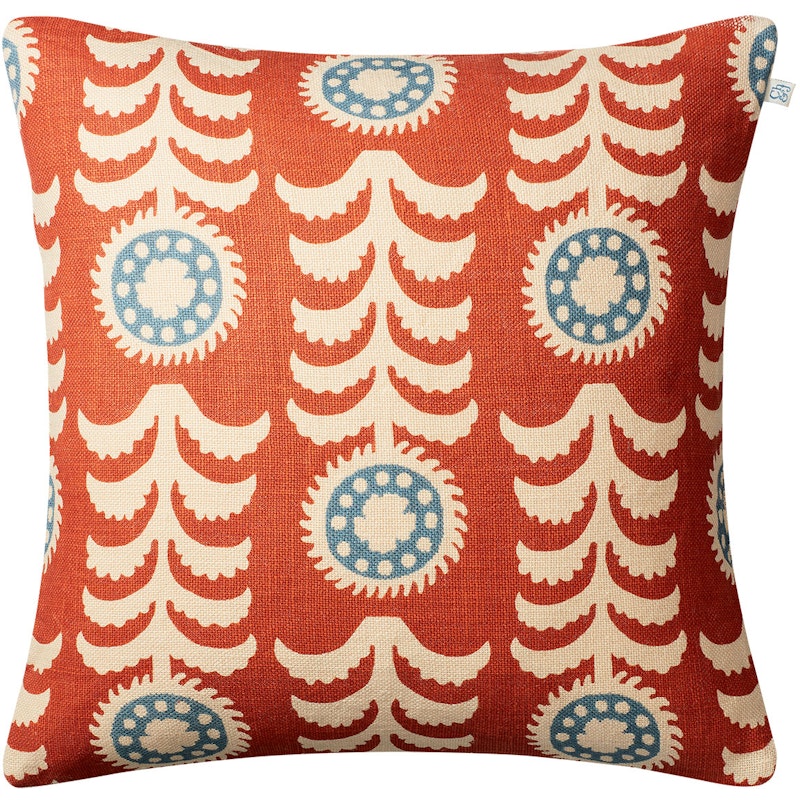 Alok Kuddfodral 50x50 cm, Light Beige / Apricot Orange / Heaven Blue