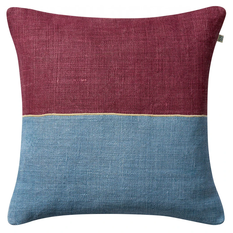 Amol Kuddfodral 50x50 cm, Ruby / Dusty Blue