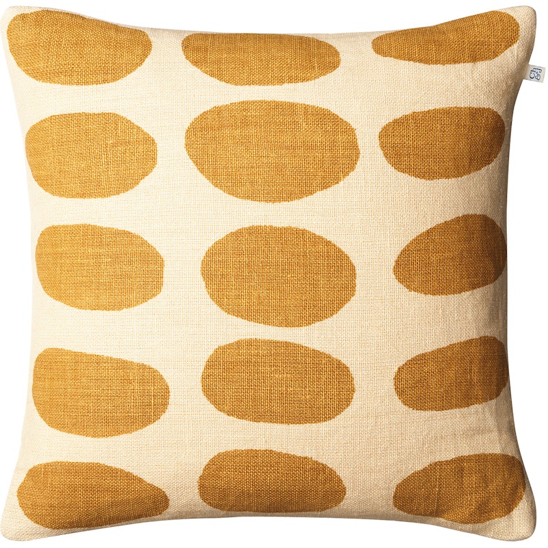 Asim Kuddfodral 50x50 cm, Ljusbeige / Spicy Yellow