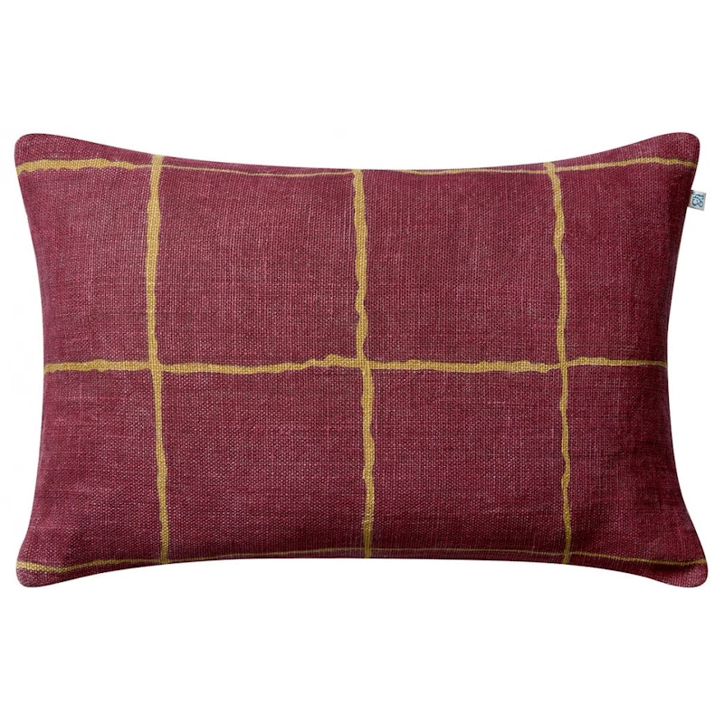Chakra Kuddfodral 40x60 cm, Ruby / Masala Yellow