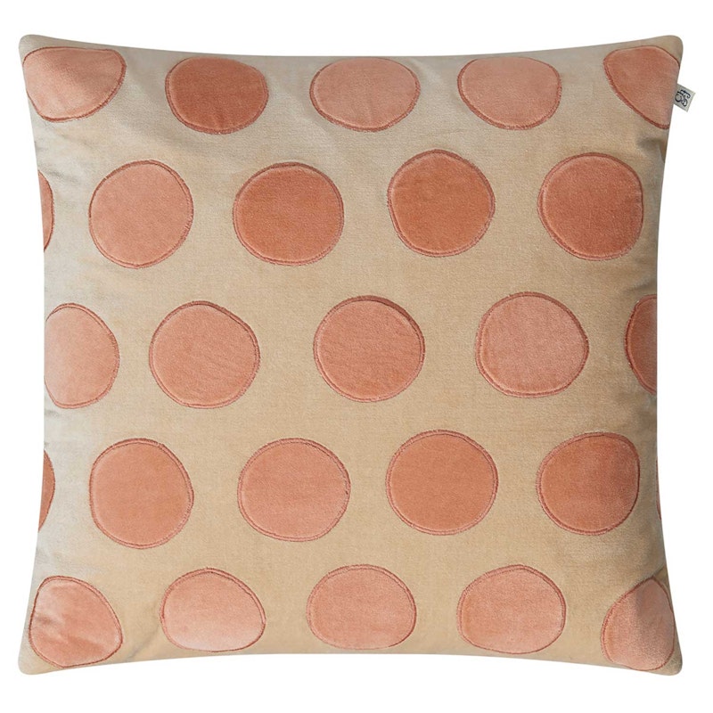 Circle Kuddfodral 50x50 cm, Beige/Rose