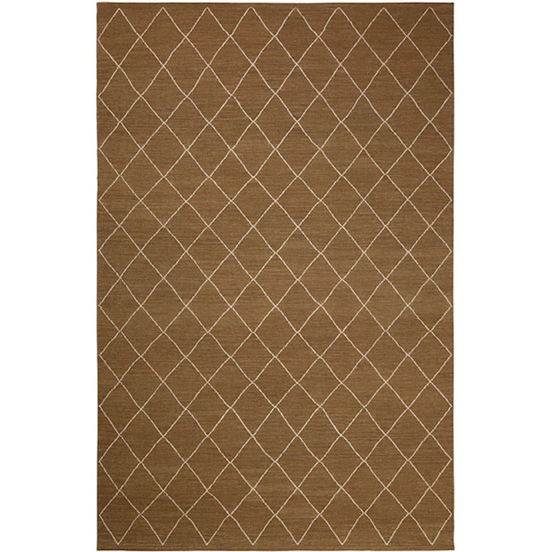 Diamond Matta 184x280 cm, Mocha/Off White