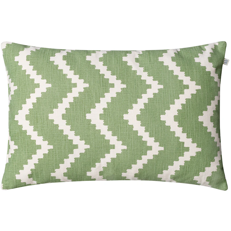 Ikat Sema Kudde 40x60 cm Utomhus, Sage / Off-white