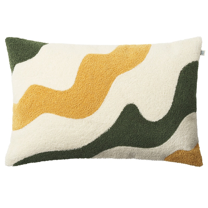 Lodi Kuddfodral Cactus Green / Spicy Yellow / Off-White, 40x60 cm